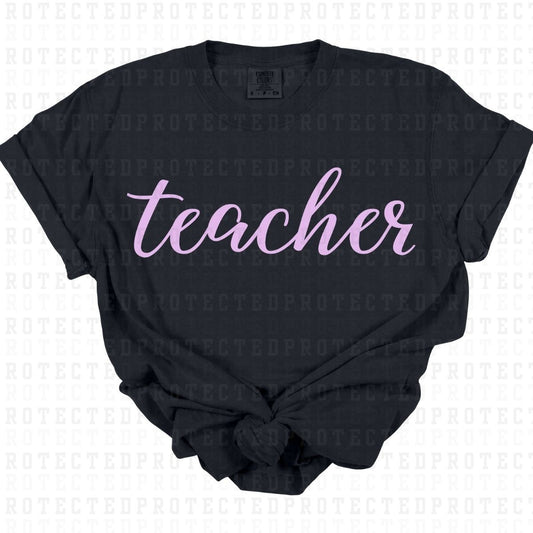 TEACHER *SINGLE COLOR* - DTF TRANSFER