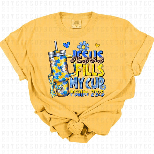 JESUS FILLS MY CUP - DTF TRANSFER