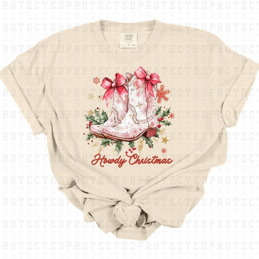 COQUETTE HOWDY CHRISTMAS - DTF TRANSFER