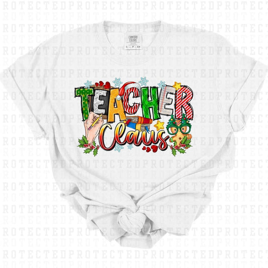 TEACHER CLAUS - DTF TRANSFER