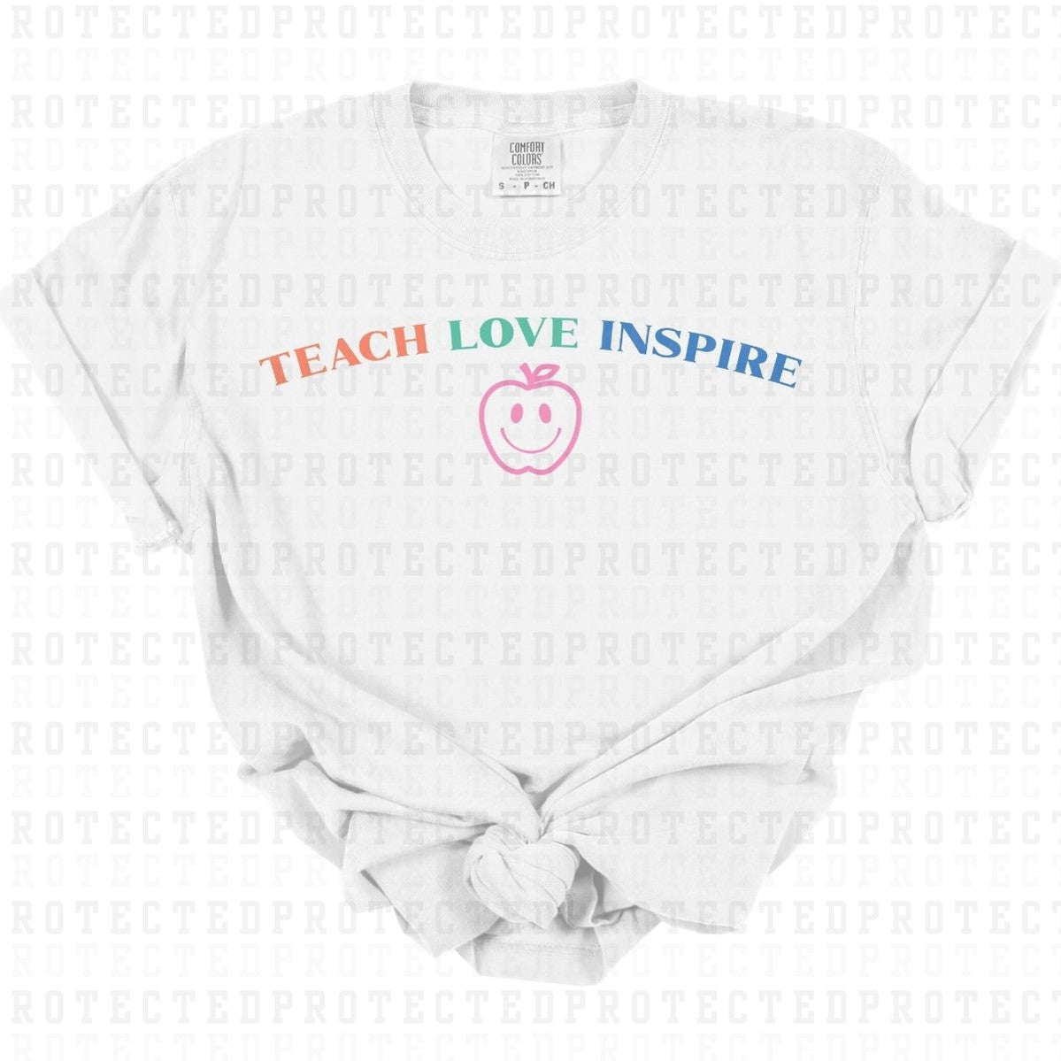 TEACH LOVE INSPIRE - DTF TRANSFER