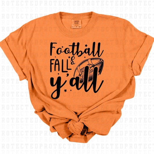 FOOTBALL & FALL *SINGLE COLOR* - DTF TRANSFER