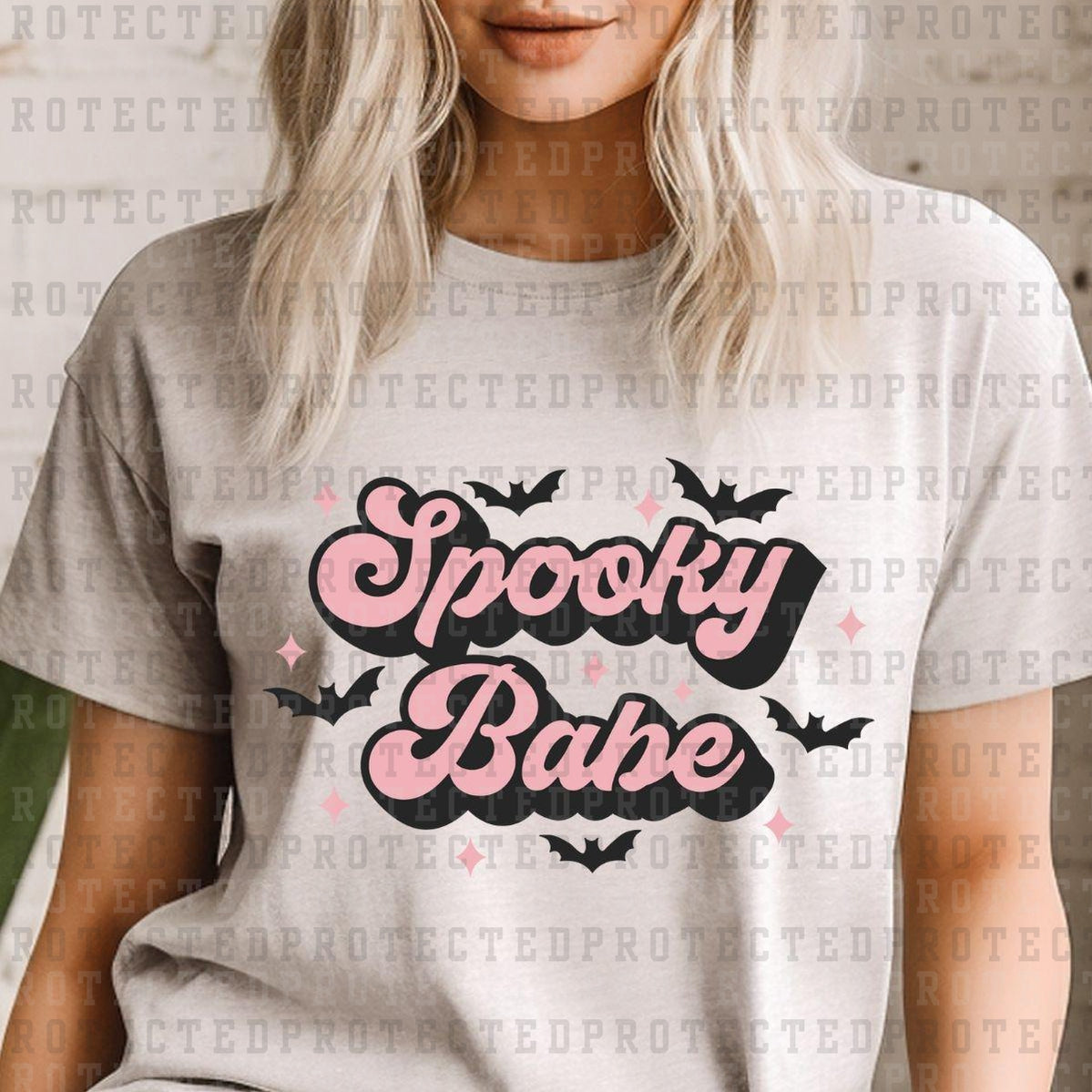 SPOOKY BABE - DTF TRANSFERS