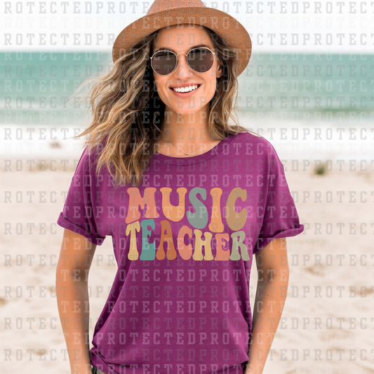 MUSIC TEACHER - DTF TRANSFER