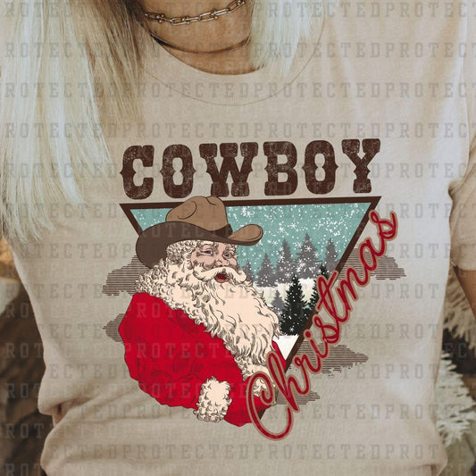 COWBOY CHRISTMAS - DTF TRANSFER