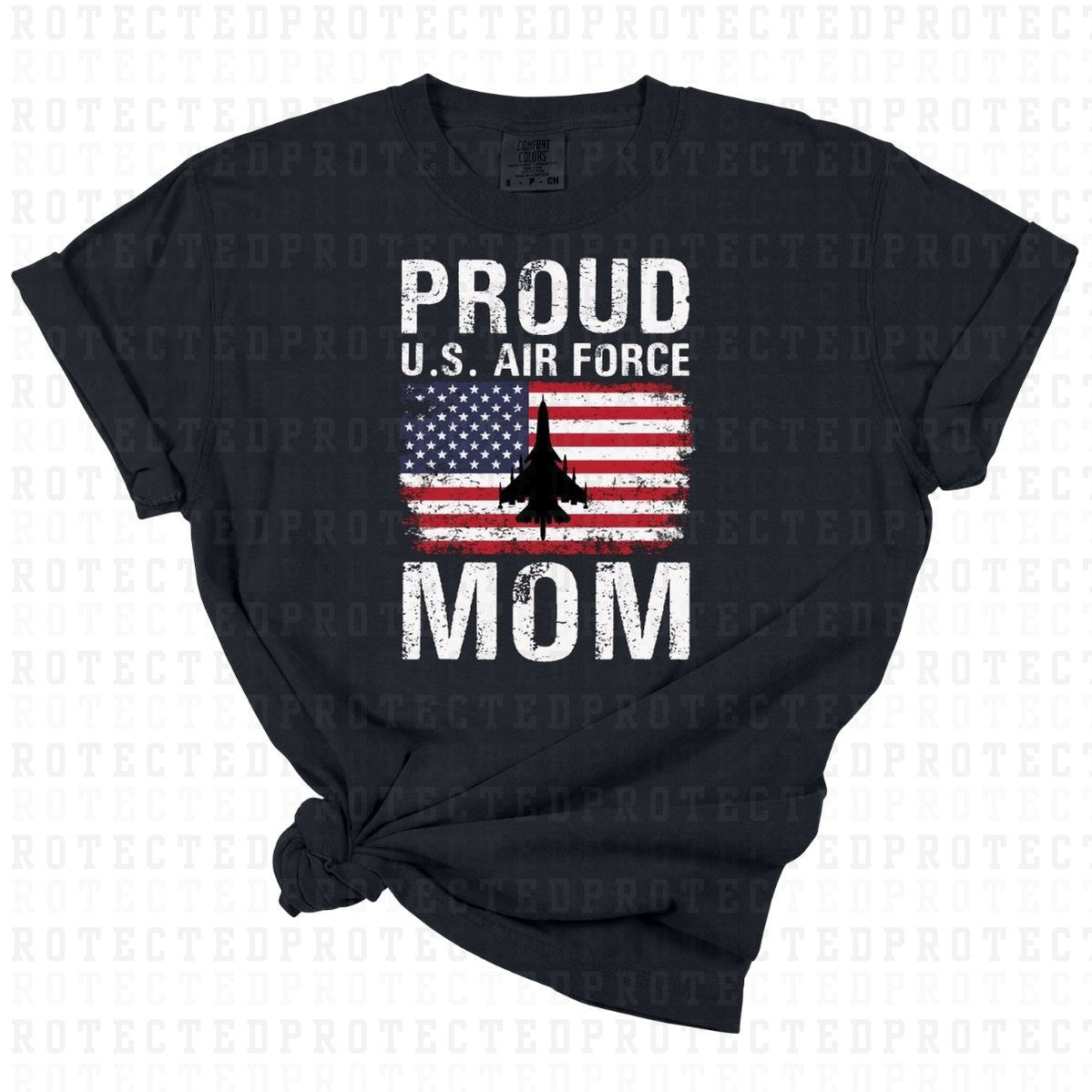 PROUD US AIR FORCE MOM - DTF TRANSFER