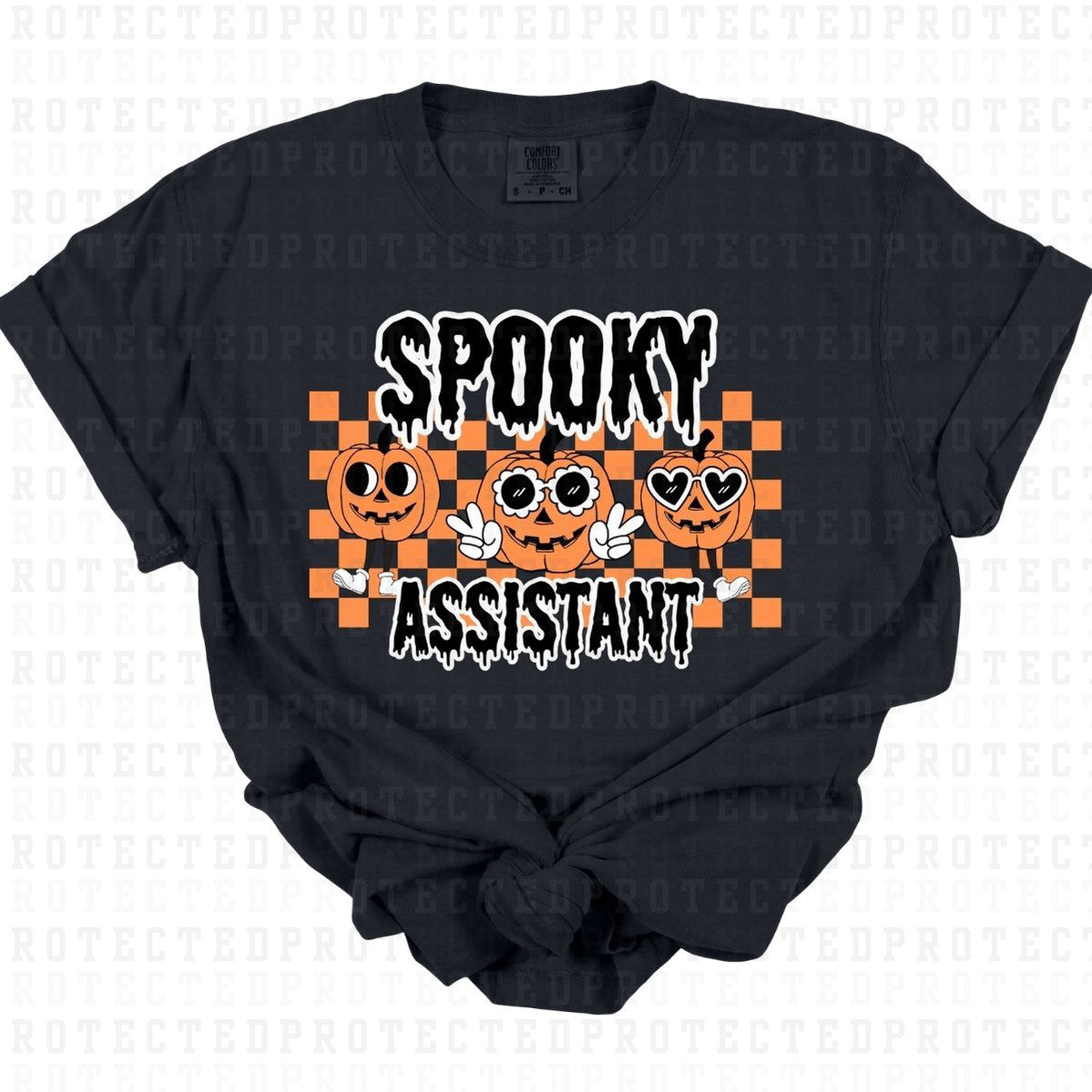 SPOOKY ASSISTANT  - DTF TRANSFER