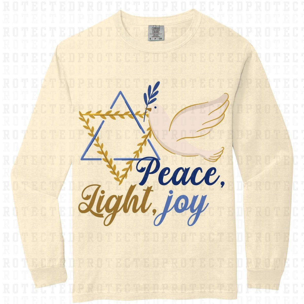 PEACE LIGHT JOY - DTF TRANSFER