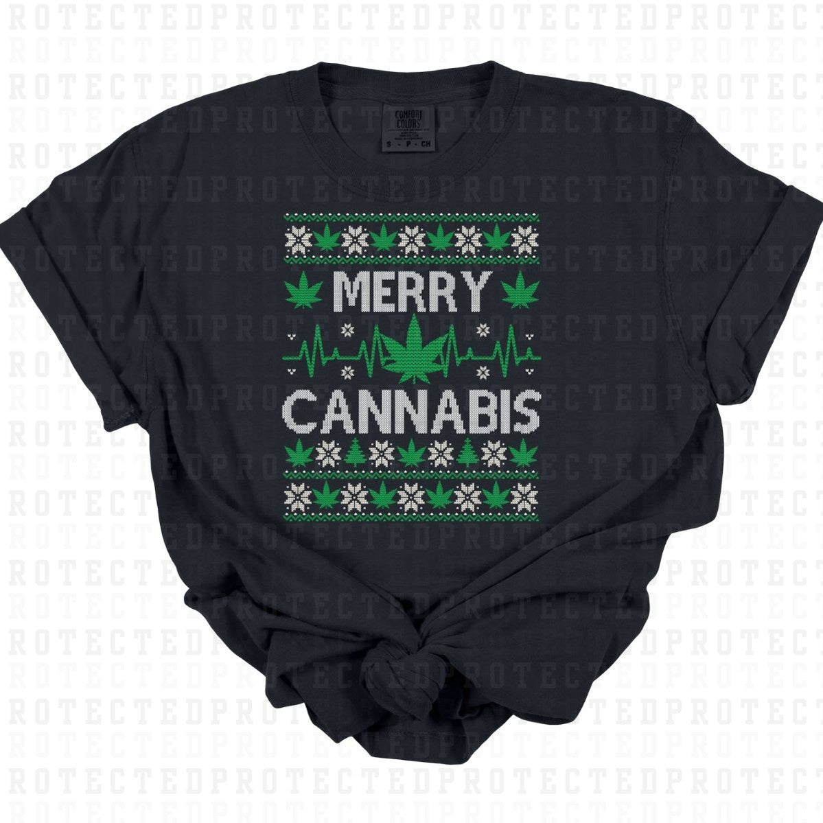 MERRY CANNABIS - DTF TRANSFER