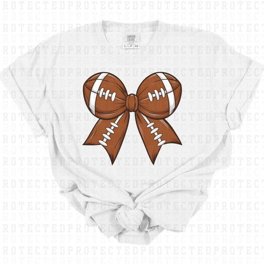 COQUETTE FOOTBALL BOW - DTF TRANSFER