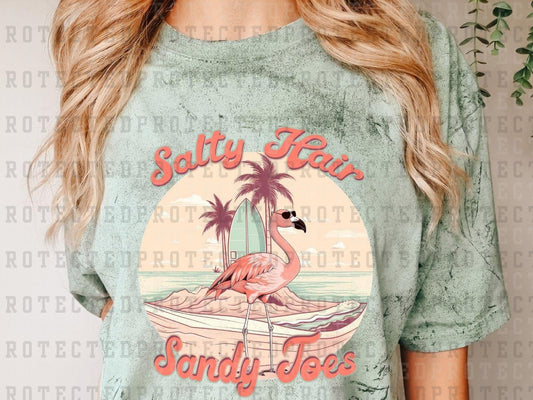 SALTY HAIR SANDY TOES - DTF TRANSFERS