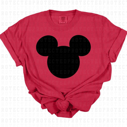 MOUSE EARS *SINGLE COLOR* - DTF TRANSFER