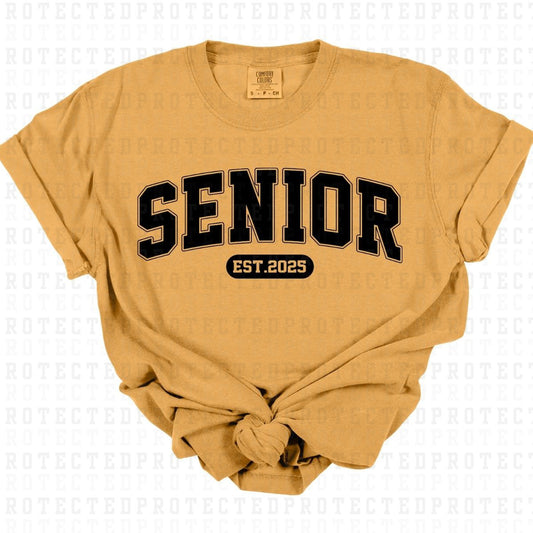 SENIOR EST 2025 *SINGLE COLOR* - DTF TRANSFER