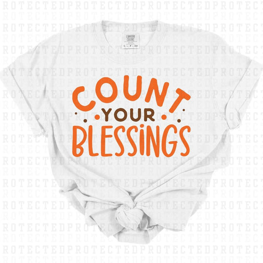 COUNT YOUR BLESSINGS - DTF TRANSFER