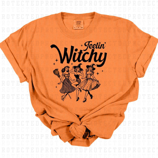 FEELIN' WITCHY *SINGLE COLOR* - DTF TRANSFER