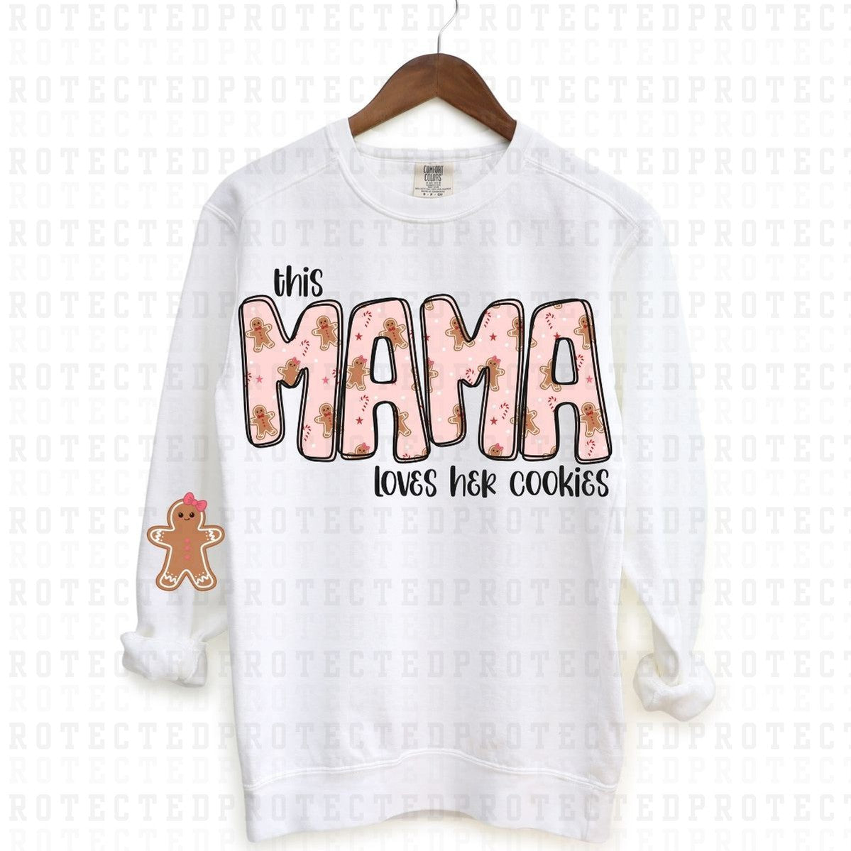 THIS MAMA *SLEEVE DESIGN WILL COME IN 4"* (FULL FRONT/1 SLEEVE) - DTF TRANSFER