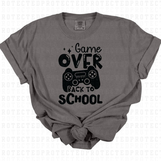 GAME OVER *SINGLE COLOR* - DTF TRANSFER