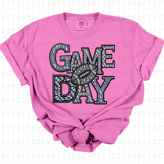 GAME DAY *FAUX RHINESTONES* - DTF TRANSFER