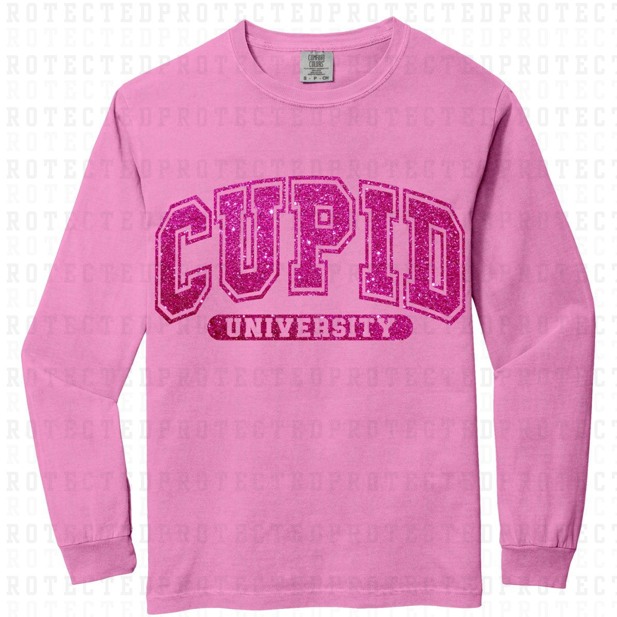 CUPID UNIVERSITY *FAUX SEQUIN* - DTF TRANSFER