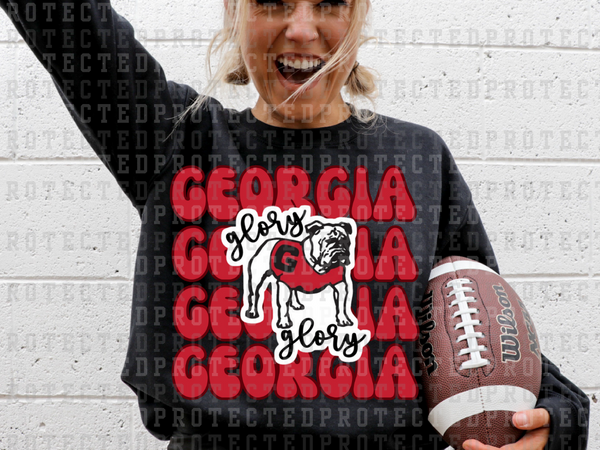 Representing Georgia Bulldogs Adult / Direct to Film (DTF)