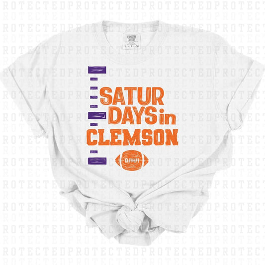 SATURDAYS IN CLEMSON - DTF TRANSFER