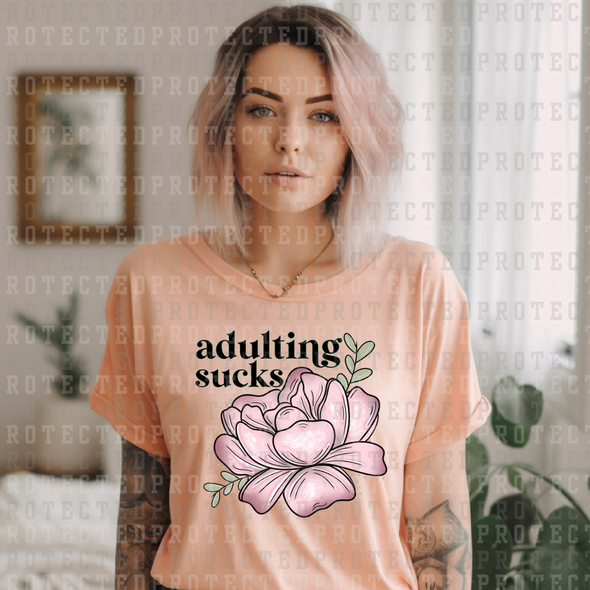 ADULTING SUCKS - DTF TRANSFER