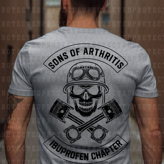 SONS OF ARTHRITIS IBUPROFEN CHAPTER *SINGLE COLOR* - DTF TRANSFER