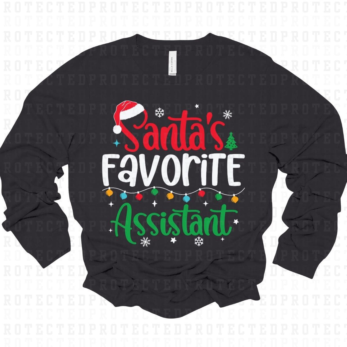 ASSISTANT *SANTAS FAVORITE* - DTF TRANSFER