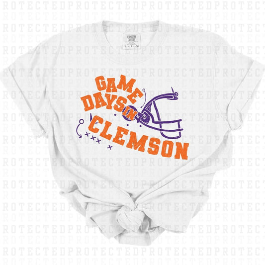 GAME DAYS IN CLEMSON - DTF TRANSFER