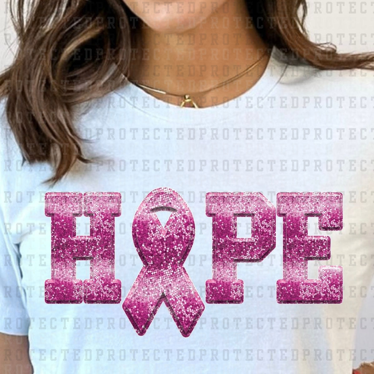 HOPE *FAUX SEQUIN* - DTF TRANSFER