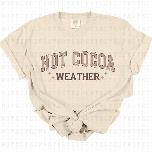 HOT COCOA WEATHER - DTF TRANSFER