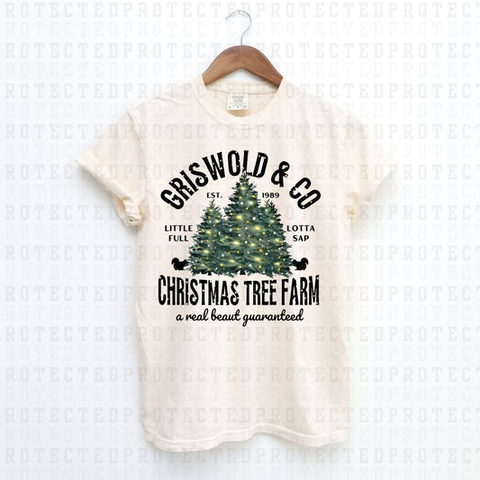 GRISWOLD AND CO. CHRISTMAS TREE FARM - DTF TRANSFER