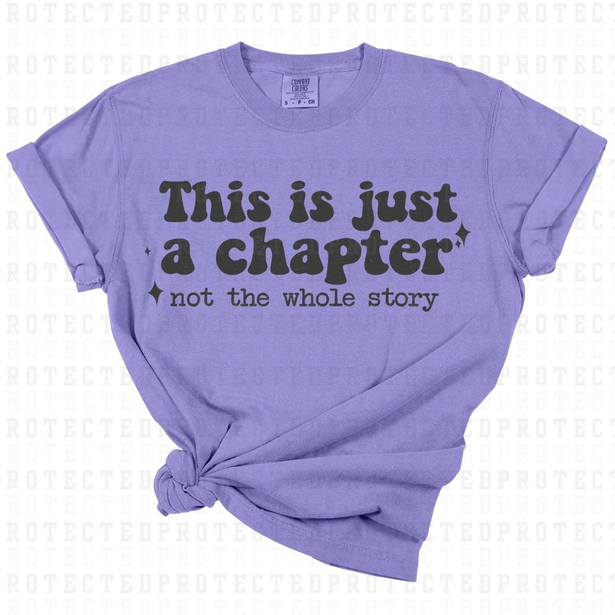 THIS IS JUST A CHAPTER NOT THE WHOLE STORY *SINGLE COLOR* - DTF TRANSFER