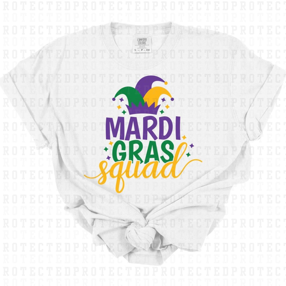 MARDI GRAS SQUAD - DTF TRANSFER