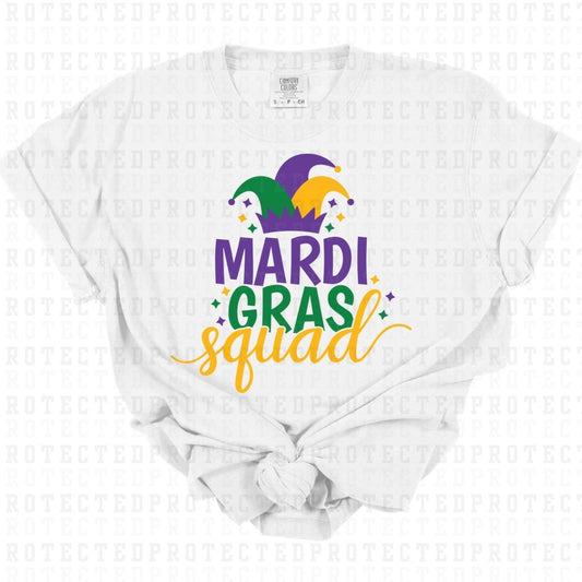 MARDI GRAS SQUAD - DTF TRANSFER