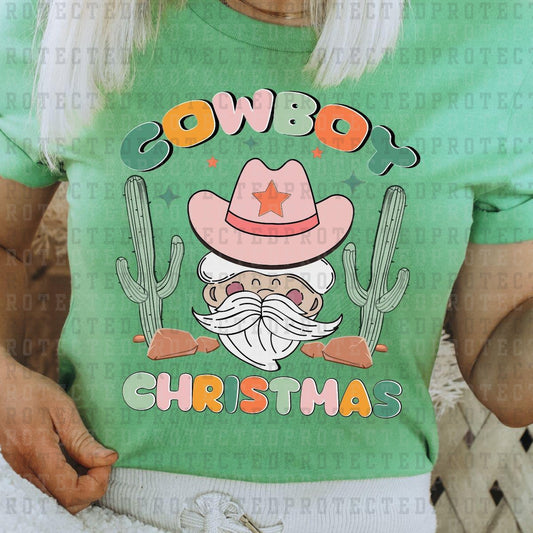 COWBOY CHRISTMAS - DTF TRANSFER