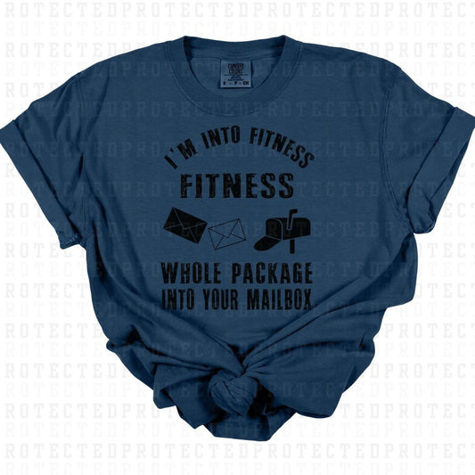 IM INTO FITNESS FITNESS WHOLE PACKAGE INTO YOUR MAILBOX *SINGLE COLOR* - DTF TRANSFER