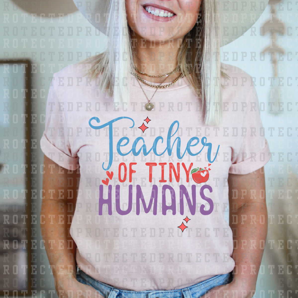 TEACHER OF TINY HUMANS - DTF TRANSFER