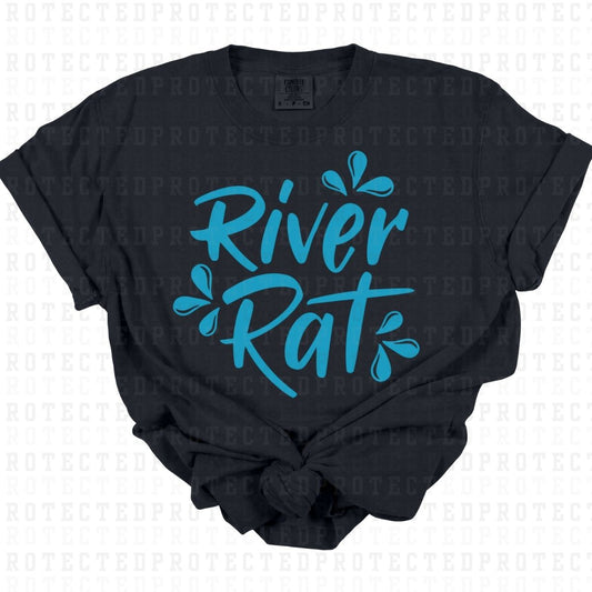 RIVER RAT *SINGLE COLOR* - DTF TRANSFER