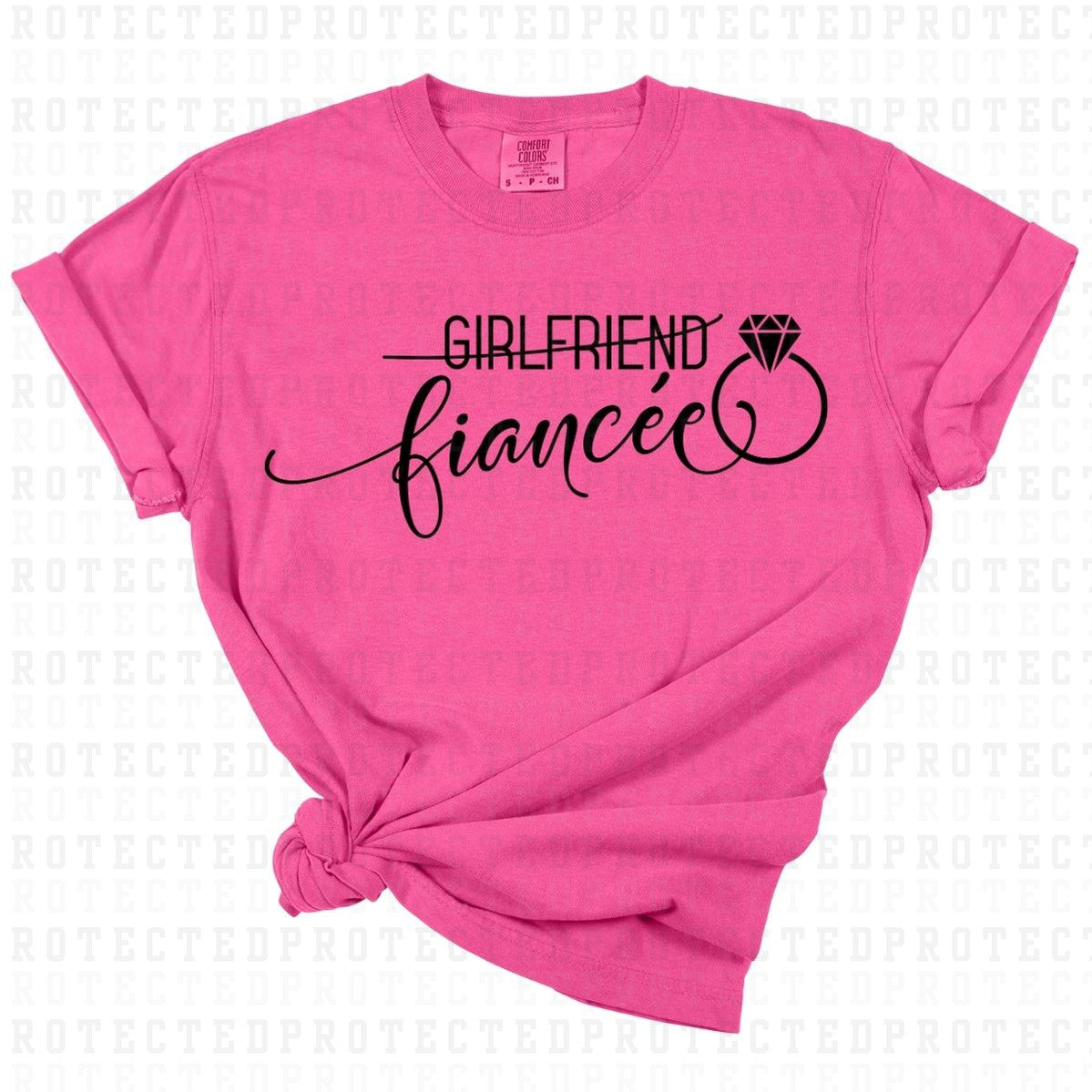 FIANCEE *SINGLE COLOR* - DTF TRANSFER