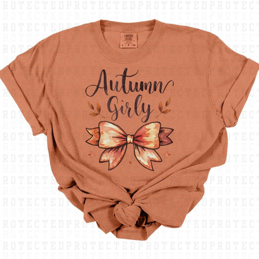 COQUETTE AUTUMN GIRLY - DTF TRANSFER