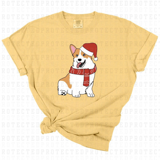 SANTA CORGI - DTF TRANSFER