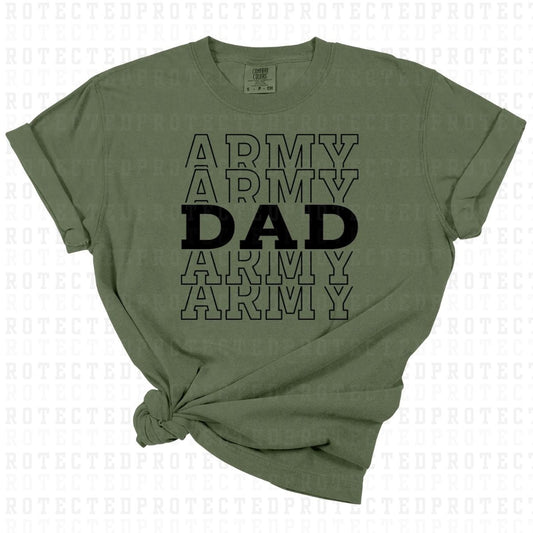 ARMY DAD *SINGLE COLOR* - DTF TRANSFER