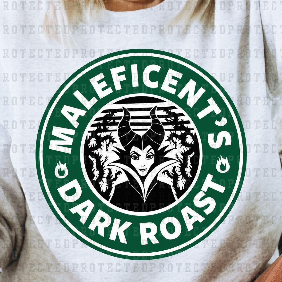 MALEFICENTS DARK ROAST - DTF TRANSFER