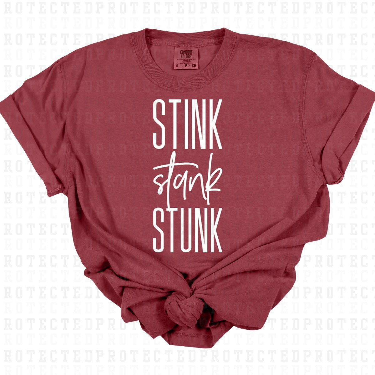 STINK STANK STUNK *SINGLE COLOR* - DTF TRANSFER