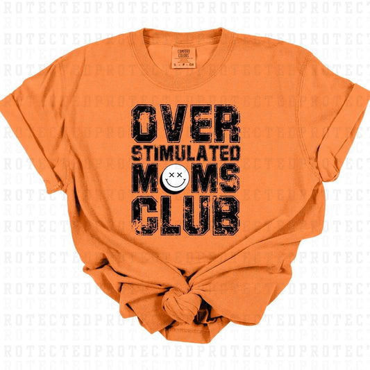 OVERSTIMULATED MOMS CLUB - DTF TRANSFER