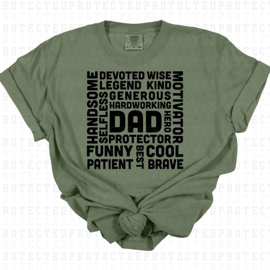 DAD *SINGLE COLOR* - DTF TRANSFER