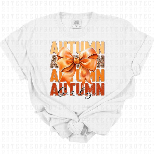 COQUETTE AUTUMN GIRLY - DTF TRANSFER