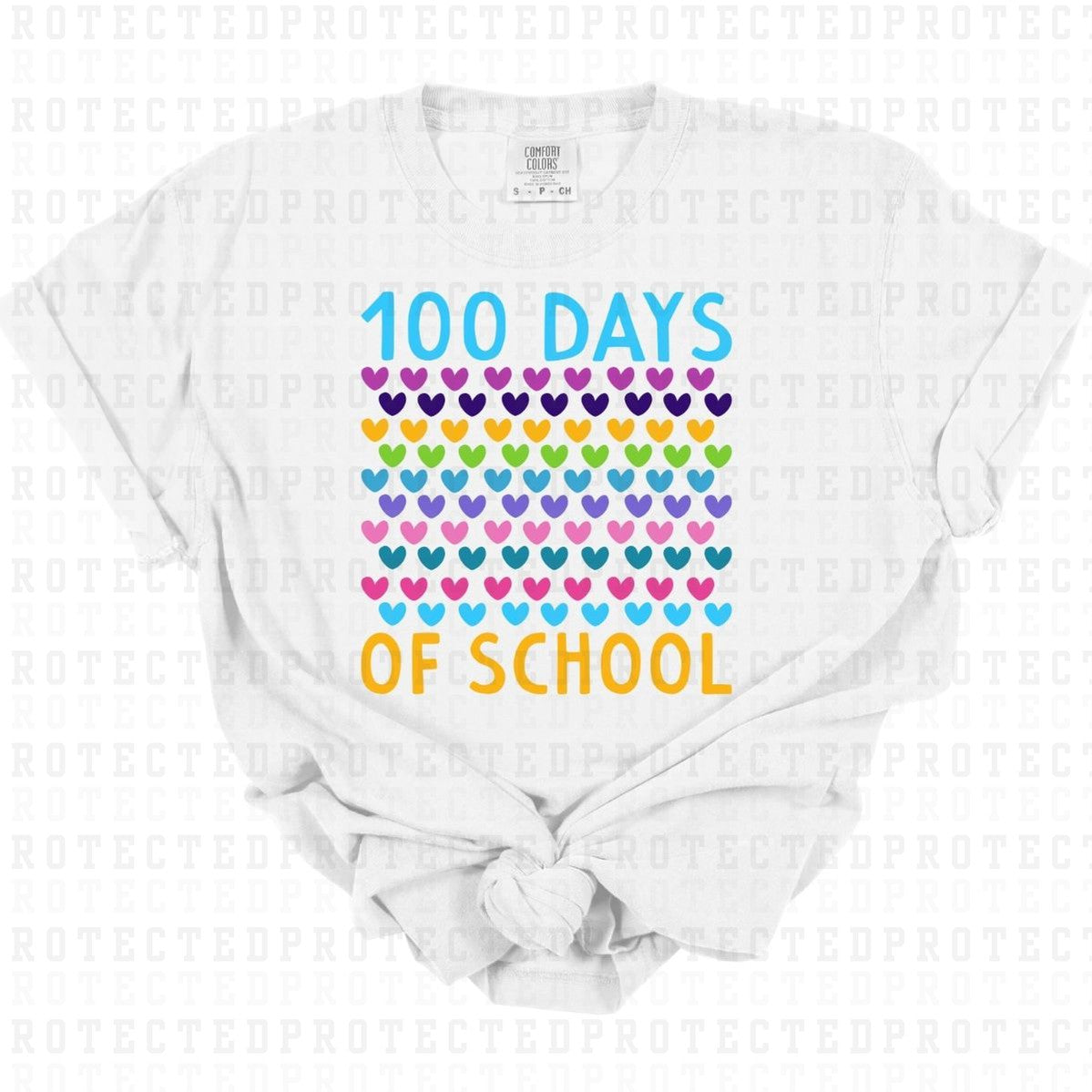 100 DAYS OF SCHOOL - DTF TRANSFER