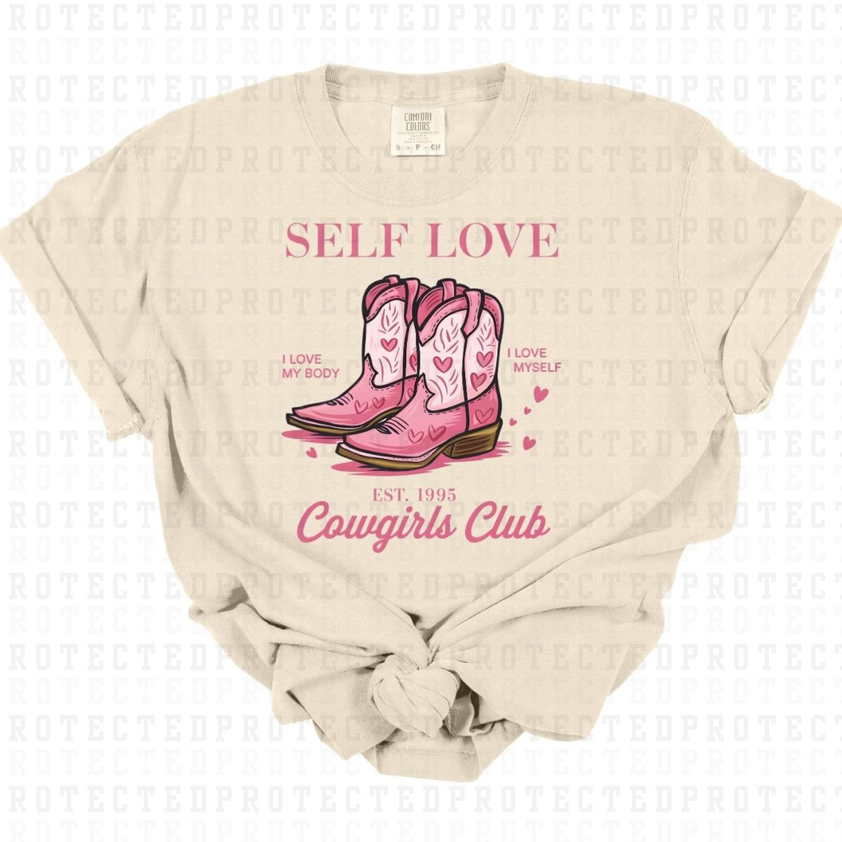 SELF LOVE COWGIRLS CLUB - DTF TRANSFER